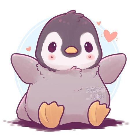 cute penguin anime